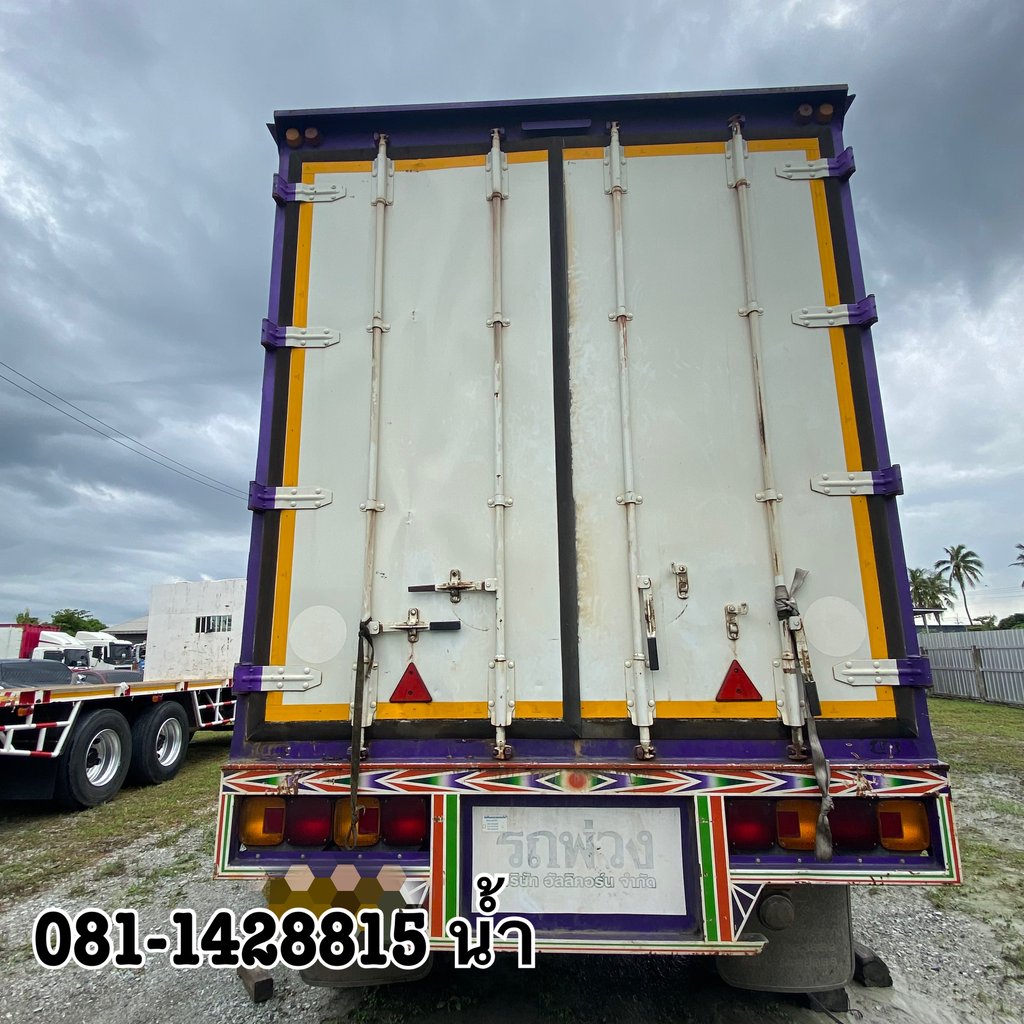 🚚หางตู้สิบบานสองเพลา อู่อัลลิคอร์น ปี 2563 (7735)