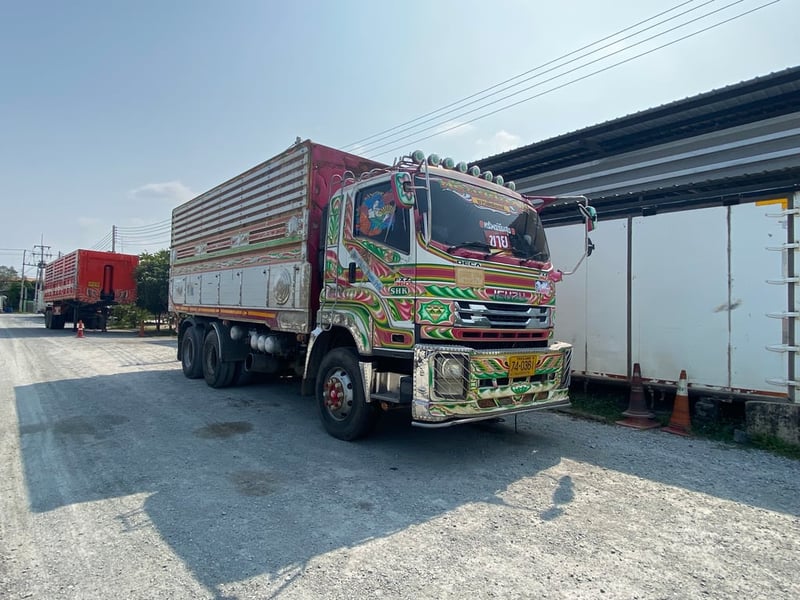 สิบล้อดั้มพ์เกษตรISUZU FXZ 360 ปี 53 อู่สหกิจ (0361)