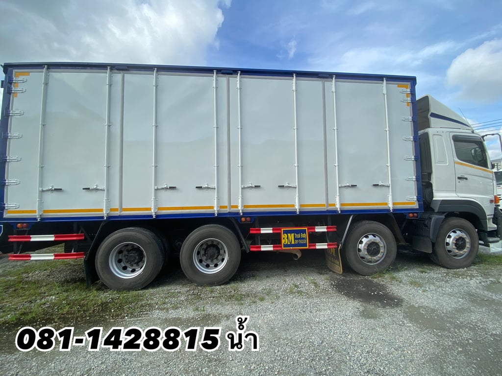 🚚 สิบสองล้อตู้หกบาน HINO GY2P 380 แรง ปี 65 (2556)