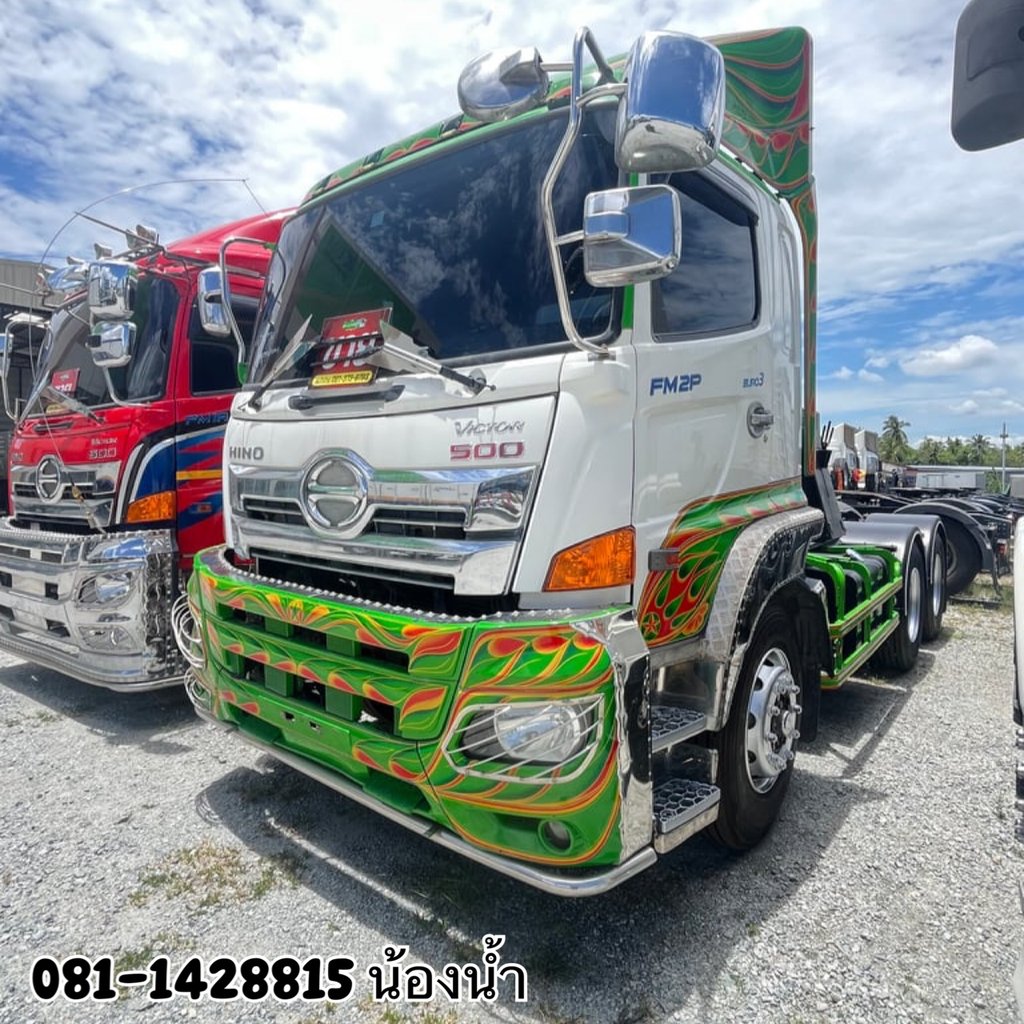 HINO FM 380แรงม้า รถบรรทุก 10ล้อ หัวลาก เฉพาะหัว ปี2019 (7351) HINO FM 380แรงม้า รถบรรทุก 10ล้อ หัวลาก เฉพาะหัว ปี2019 (7351)
