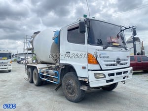 สิบล้อโม่ปูน HINO FM1A 330 แรง ปี2555 โม่ลีปแฮร์ (6785)