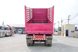 สิบล้อดั้มพ์ HINO FM1A 344 แรง ปี 2565 + หางดั้ม สามเพลา อู่พิรุธ ปี 2565 (0932 0933)