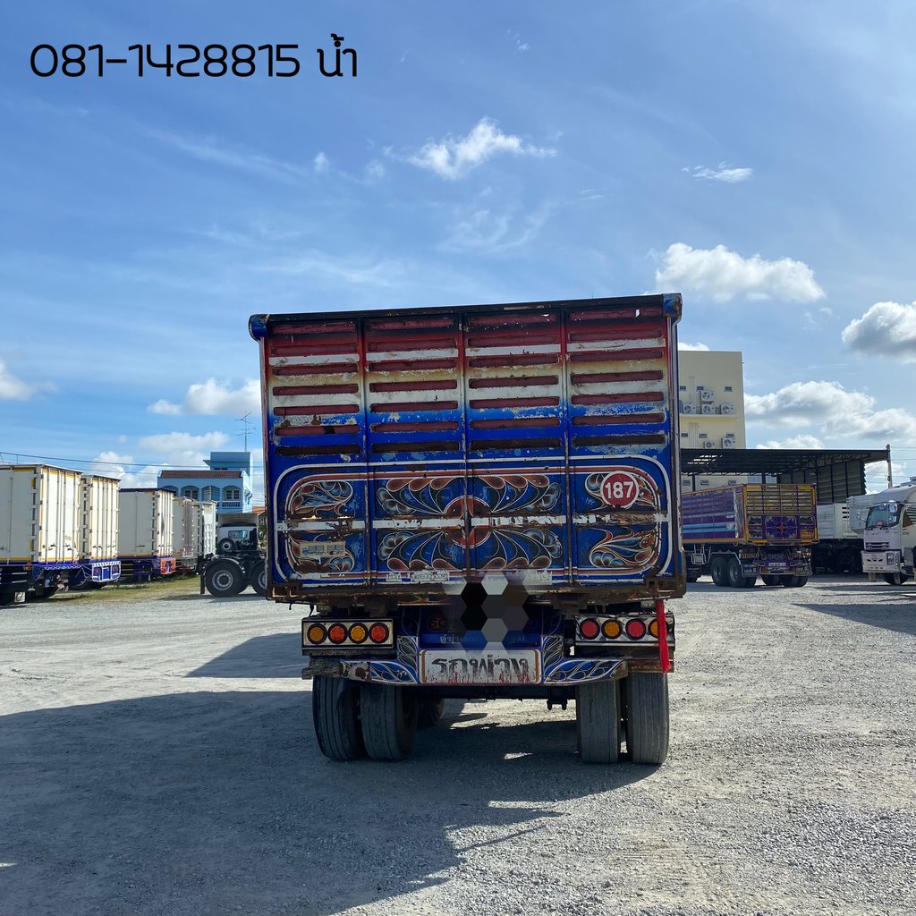 HINO FM 344แรงม้า รถบรรทุก 10ล้อ พ่วงแม่ลูก ปี2017 (7825)