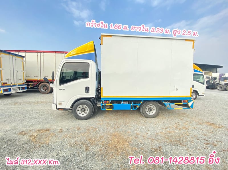 สี่ล้อตู้ ISUZU NLR104 แรง ปี 2563 (2632) สี่ล้อตู้ ISUZU NLR104 แรง ปี 2563 (2632)