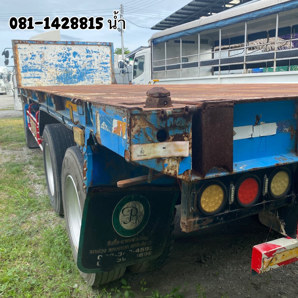 หางพื้นเรียบ สามเพลา อู่ ซุ่นชัย ปี 2559 (2767)