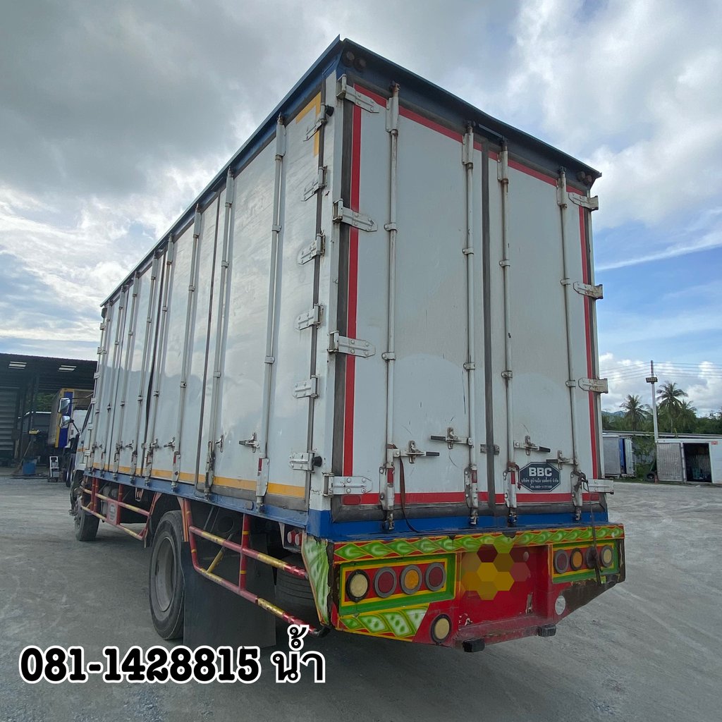 🚚 หกล้อตู้สิบบาน FUSO FM6 240 แรง ปี 2551 (8014) 🚚 หกล้อตู้สิบบาน FUSO FM6 240 แรง ปี 2551 (8014)