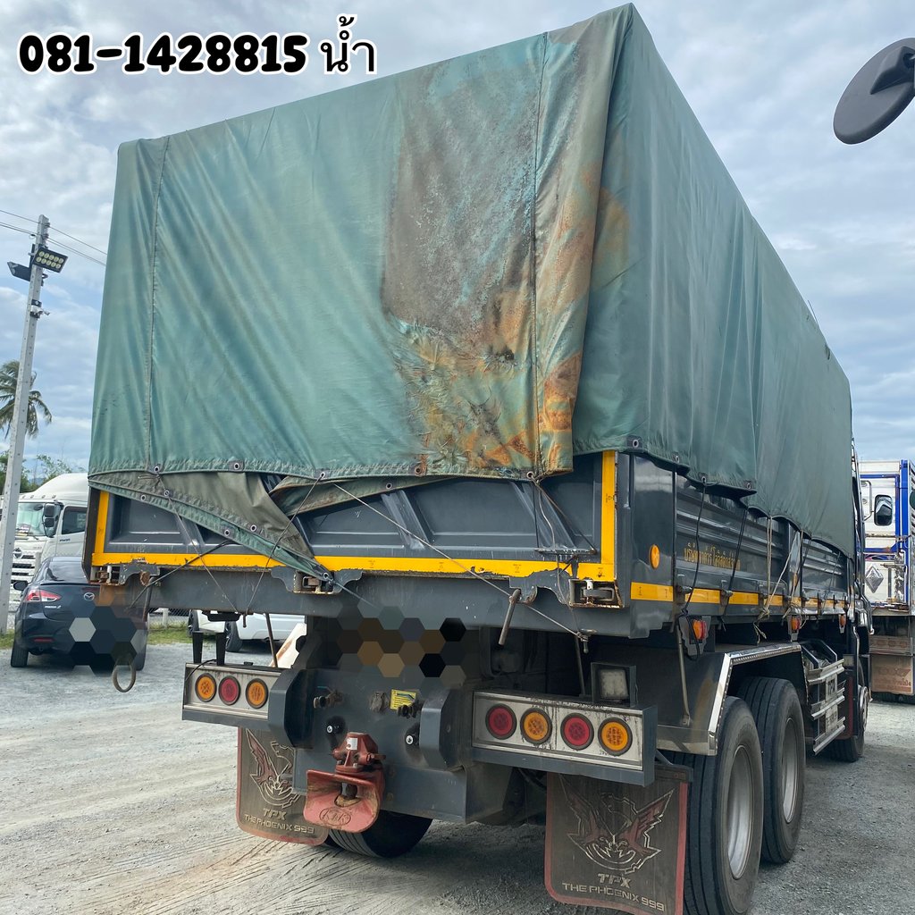 ISUZU FXZ 360แรงม้า รถบรรทุก 10ล้อ ดั้มพ์ ปี2023 (7740)
