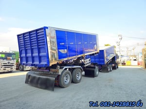 สิบล้อดั้มพ์พ่วงแม่ลูก ISUZU FXZ 360 แรง ปี 2566 (5236,5237) สิบล้อดั้มพ์พ่วงแม่ลูก ISUZU FXZ 360 แรง ปี 2566 (5236,5237)