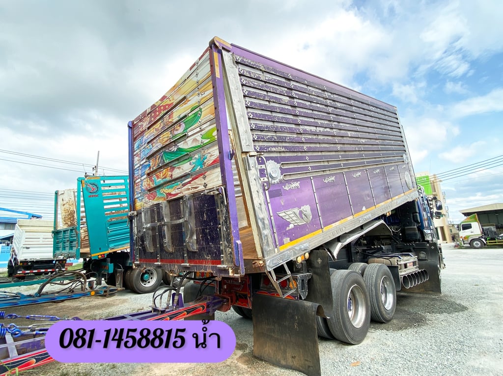 🚚 ISUZU FXZ 360แรงม้า รถบรรทุก 10ล้อ พ่วงแม่ลูก ปี2023 (3111 3112) 🚚 ISUZU FXZ 360แรงม้า รถบรรทุก 10ล้อ พ่วงแม่ลูก ปี2023 (3111 3112)