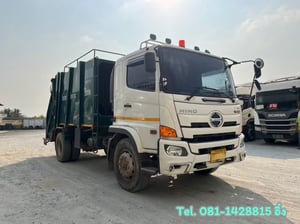 รถหกล้อบรรทุกขยะ HINO FG8J 240 แรง ปี2566 (4048) รถหกล้อบรรทุกขยะ HINO FG8J 240 แรง ปี2566 (4048)