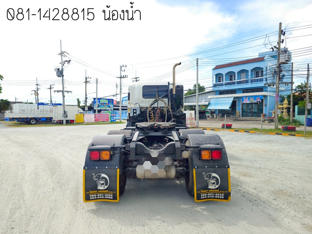 ISUZU GXZ 360แรงม้า รถบรรทุก 10ล้อ หัวลาก เฉพาะหัว ปี2016(3822)