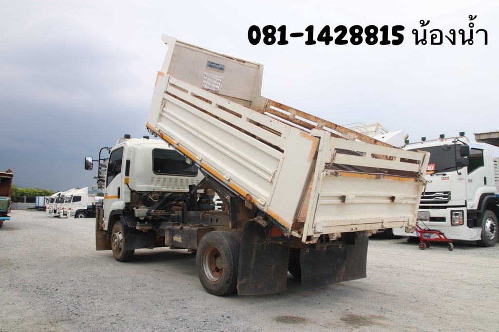 ISUZU FRR 210แรงม้า รถบรรทุก 6ล้อ ดั้มพ์ ปี2021 (3221)