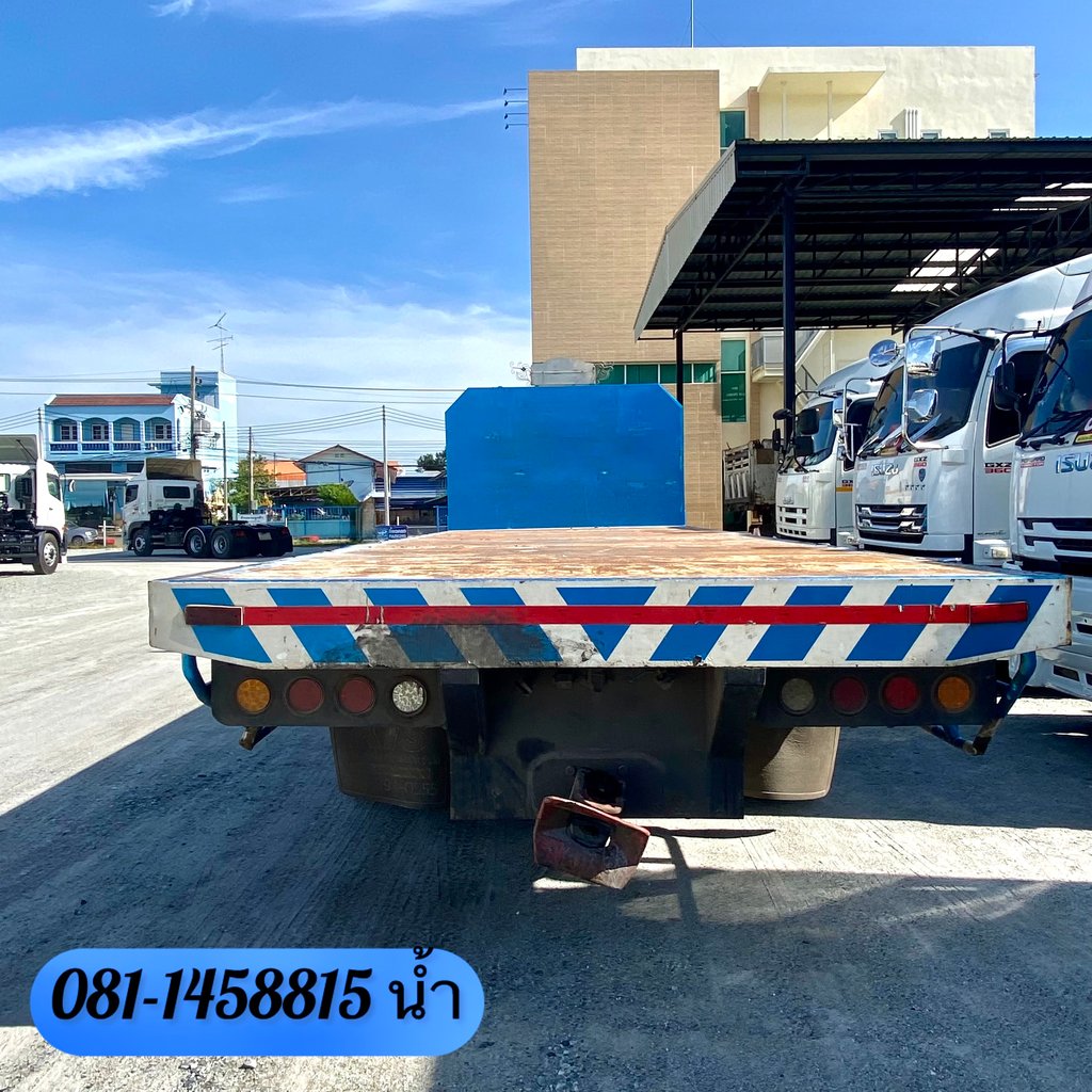 🚚 สิบล้อพื้นเรียบ ISUZU FVM 240 แรง ปี 2561 (1517)