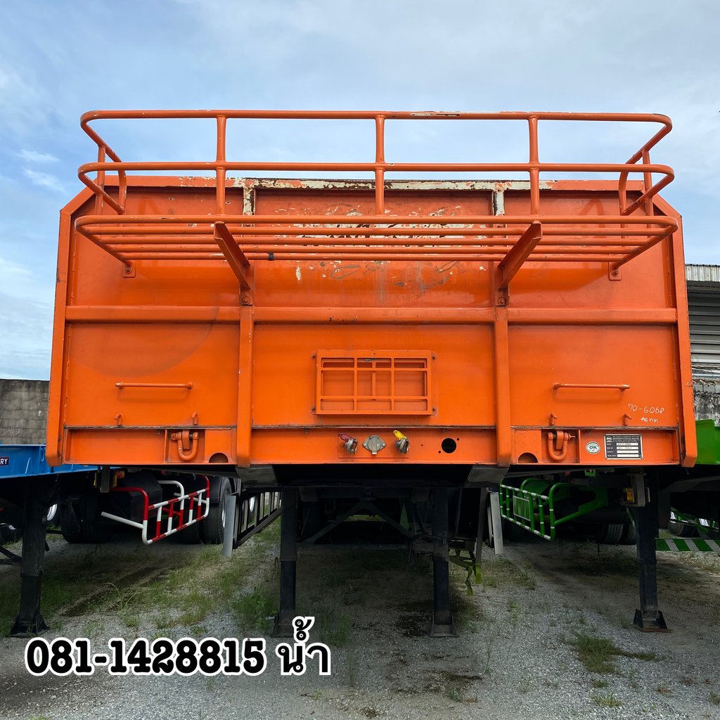💥 หางพื้นเรียบ สามเพลา อู่สามมิตร ปี 2565 (6080)