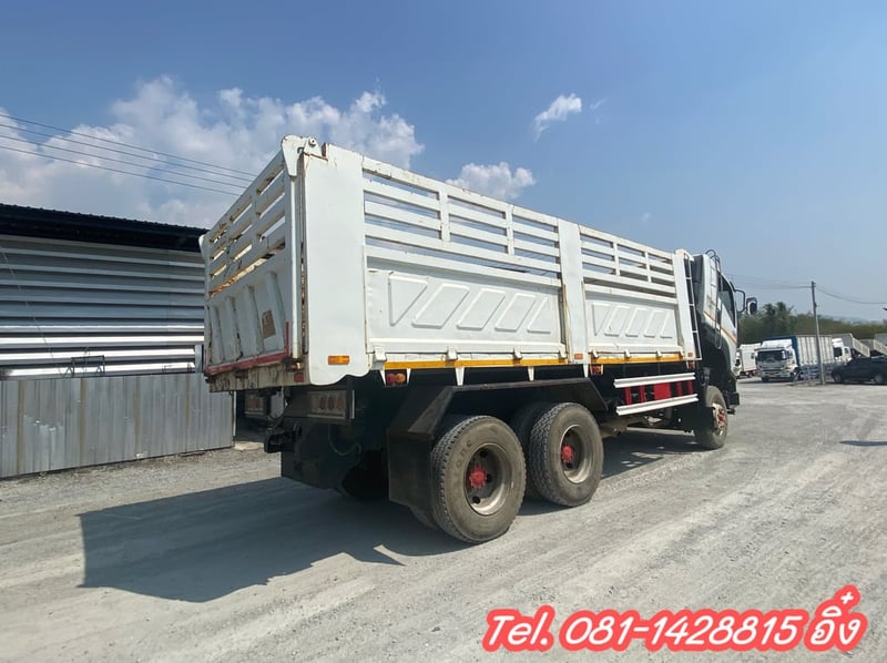 สิบล้อดั้มพ์ ISUZU FXZ 360 แรง ปี 2557 (4857) สิบล้อดั้มพ์ ISUZU FXZ 360 แรง ปี 2557 (4857)