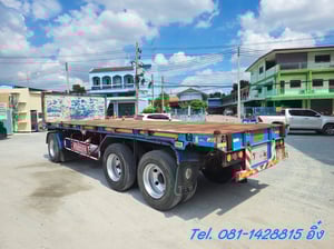  หางพ่วงพื้นเรียบ สามเพลา อู่ ซุ่นชัย ปี 2559 (2767)