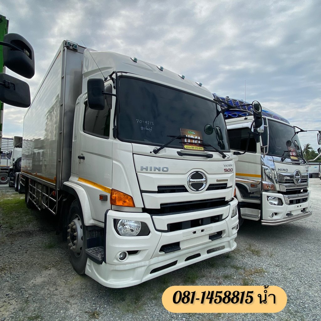 🚚 หกล้อตู้เย็น HINO FG8J 240 แรง ปี 2566 (4212) 🚚 หกล้อตู้เย็น HINO FG8J 240 แรง ปี 2566 (4212)