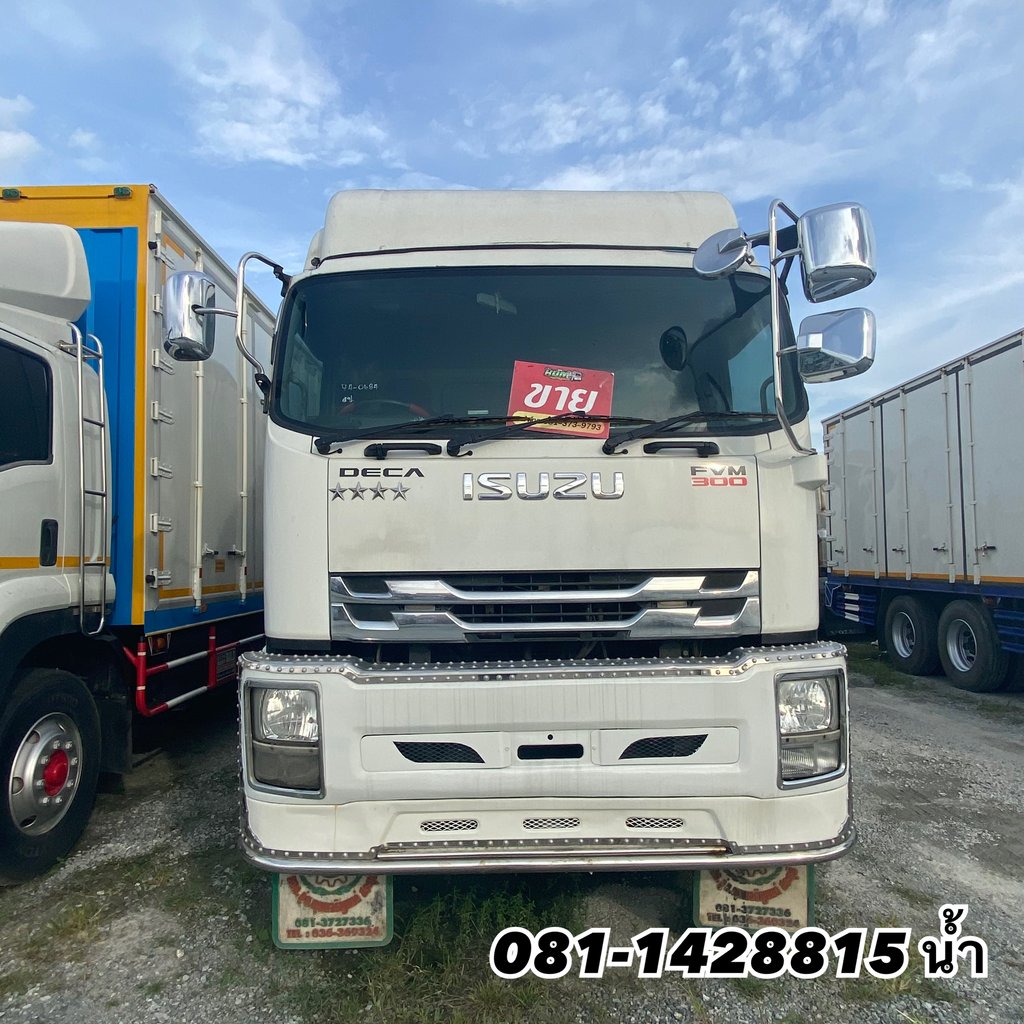 🚚 สิบล้อตู้สิบบาน ISUZU FVM 300 แรง ปี 2562 (0634)