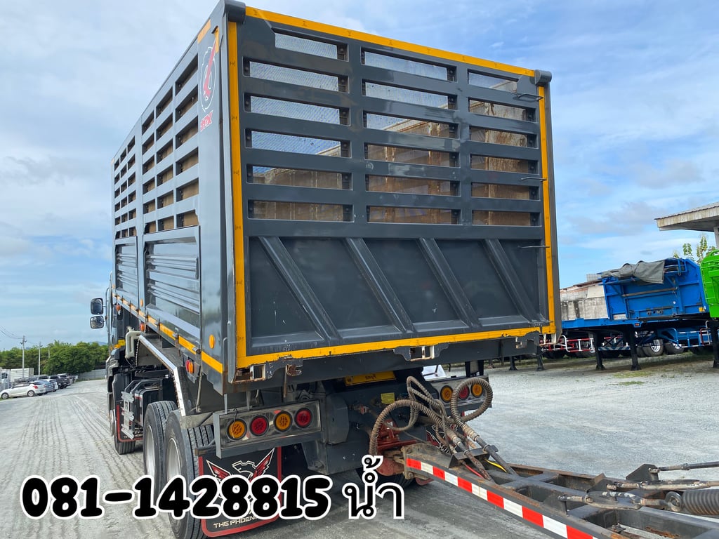 ISUZU FXZ 360แรงม้า รถบรรทุก 10ล้อ พ่วงแม่ลูก ปี2023 (7740 7741)