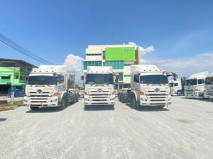 สิบล้อหัวลาก HINO FM1A 344 ปี 2566 ไมล์ 100,XXX Km.  (2521,2517,2528)