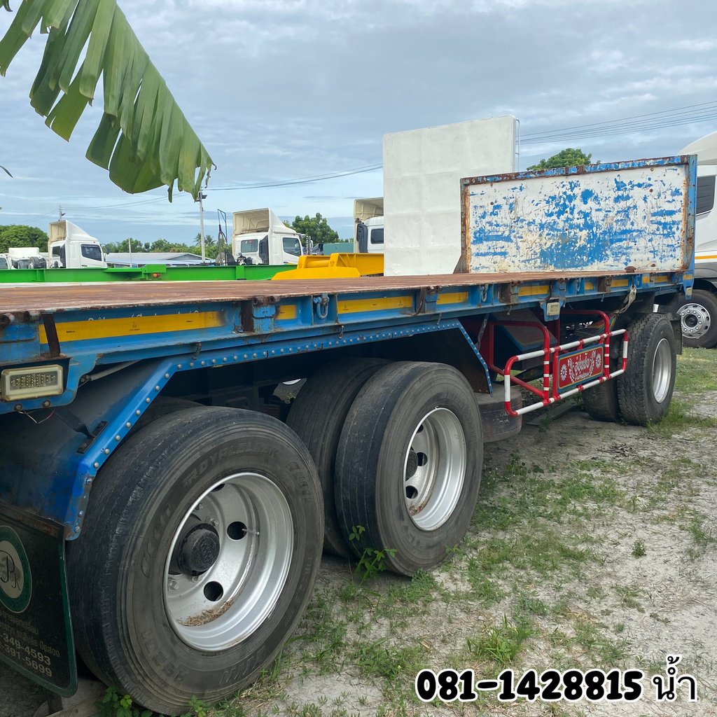 หางพื้นเรียบ สามเพลา อู่ ซุ่นชัย ปี 2559 (2767)