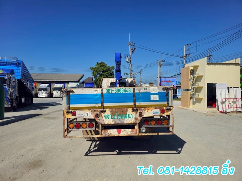 หกล้อเครน HINO FG8J 212 แรง ปี 2556 (7098) หกล้อเครน HINO FG8J 212 แรง ปี 2556 (7098)