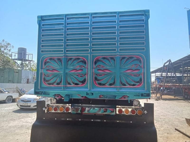 สิบล้อดั้มพ์ ISUZU FXZ 360 แรง ปี 2565 + หางดั้มพ์ สามเพลา อู่สหะกิจ ปี 2565 