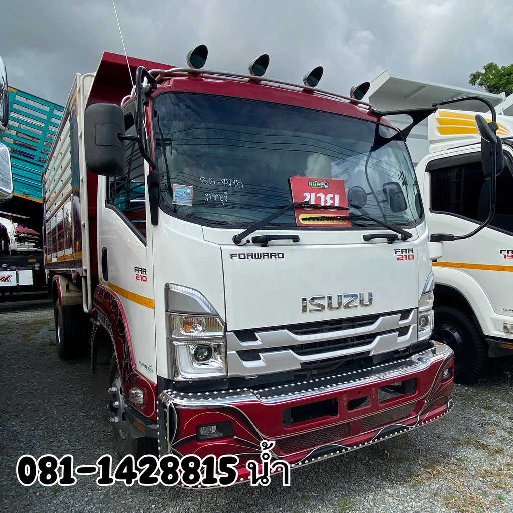 ISUZU FRR 210แรงม้า รถบรรทุก 6ล้อ ดั้มพ์ ปี2022 (7715)