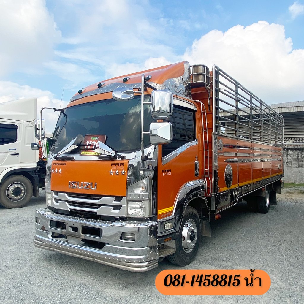 🚚 หกล้อคอก ISUZU FRR 210 แรง ปี 2563 (3563)