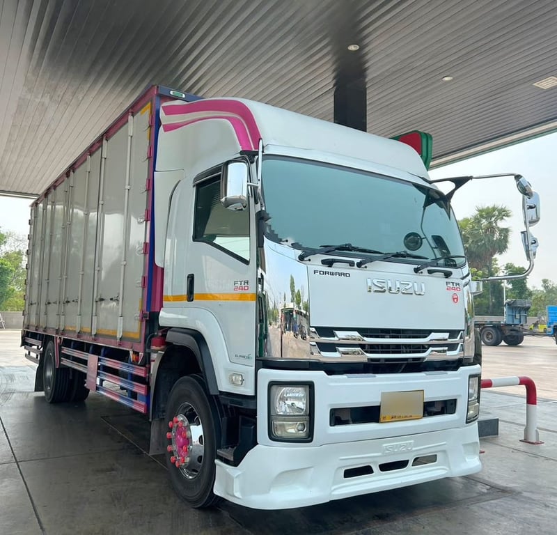 หกล้อตู้สิบบานจ้า‼ ISUZU FTR 240 แรง ปี 2565 (5322)