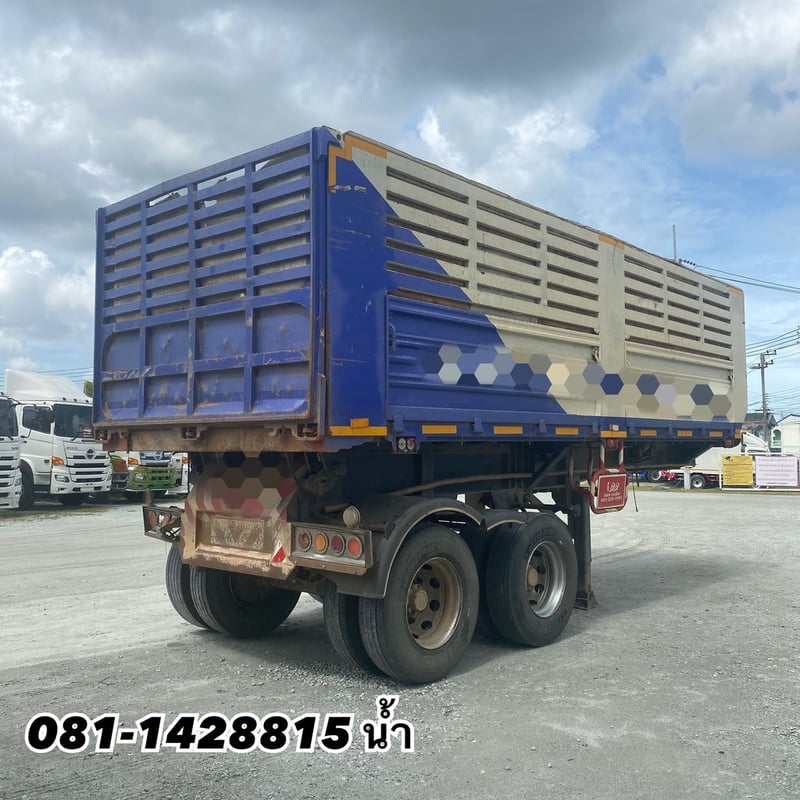 ⏩️ หางเซมิดั้มพ์ สองเพลา อู่ TNJ ปี 2565 (0824)