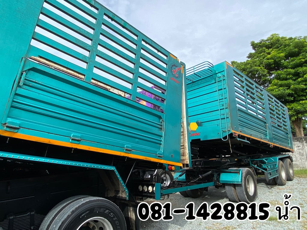 ISUZU FXZ 360แรงม้า รถบรรทุก 10ล้อ พ่วงแม่ลูก ปี2023 (5392 5393)
