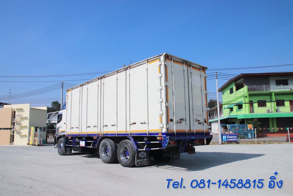 สิบล้อตู้สิบบาน HINO FL8J 260 แรง ปี 2564 (6127)
