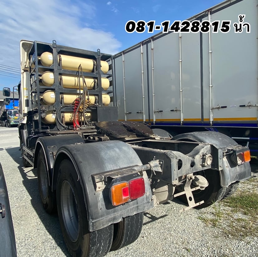 🚚 สิบล้อหัวลากแก๊ส HINO FM2P 360 แรง ปี 2557 (6646) 🚚 สิบล้อหัวลากแก๊ส HINO FM2P 360 แรง ปี 2557 (6646)