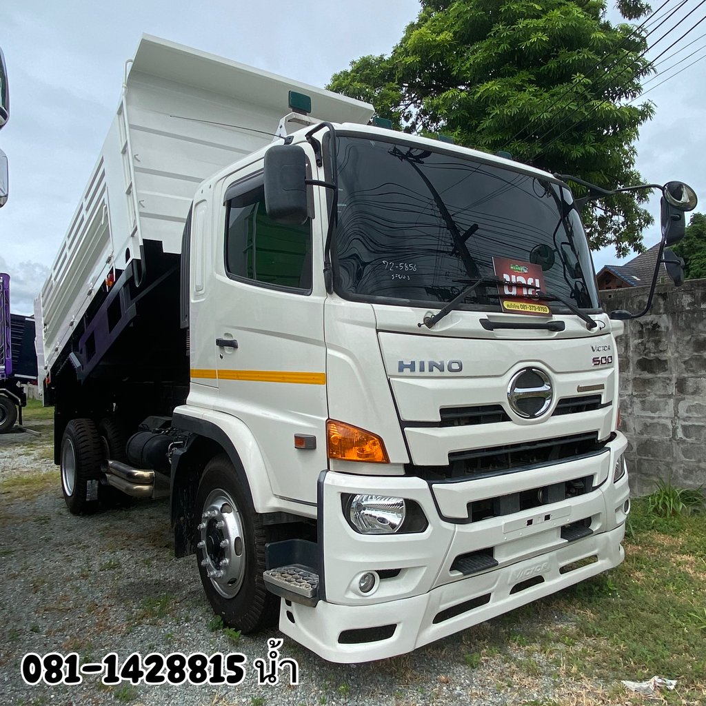 HINO FG 240แรงม้า รถบรรทุก 6ล้อ ดั้มพ์ ปี2023 (5856)