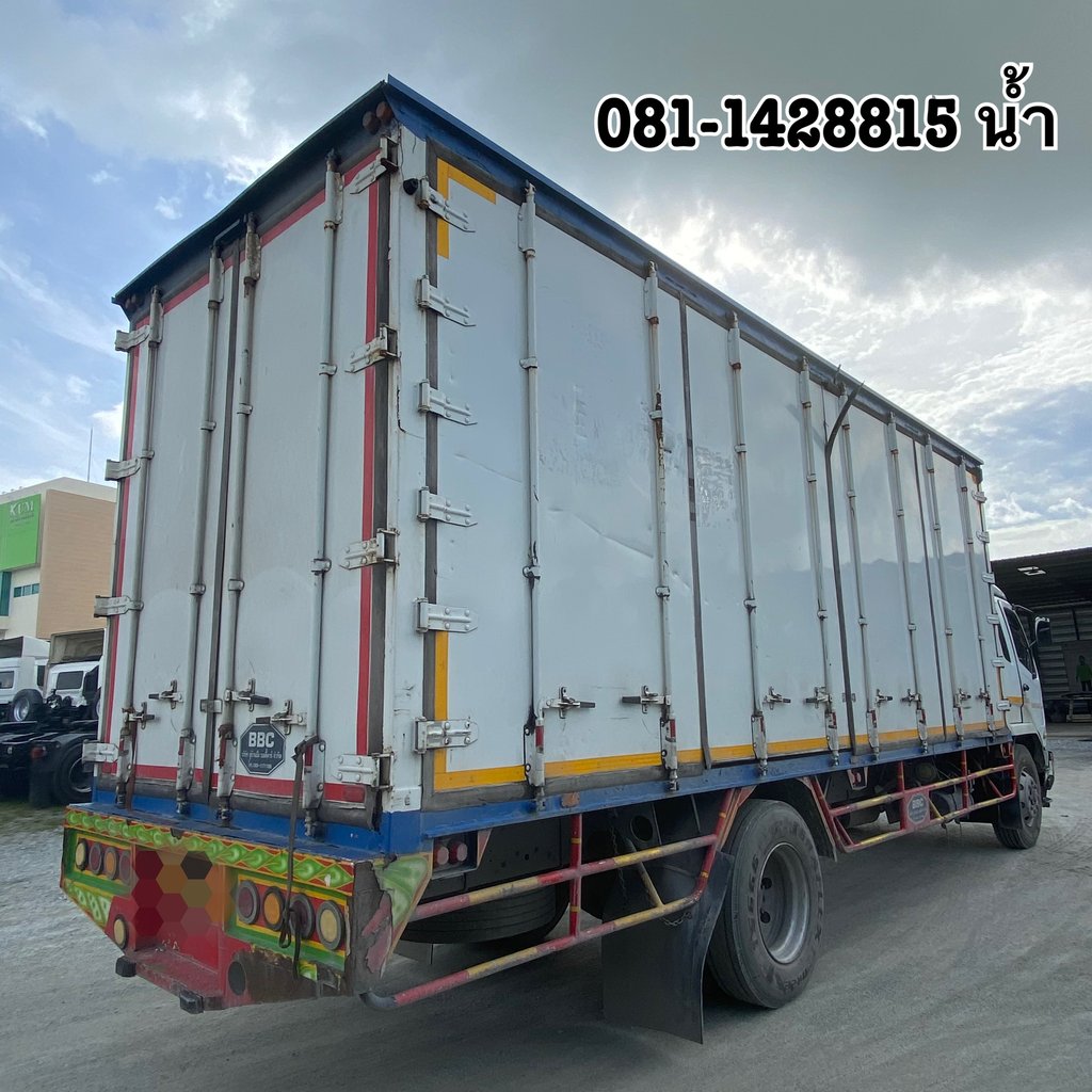 🚚 หกล้อตู้สิบบาน FUSO FM6 240 แรง ปี 2551 (8014) 🚚 หกล้อตู้สิบบาน FUSO FM6 240 แรง ปี 2551 (8014)
