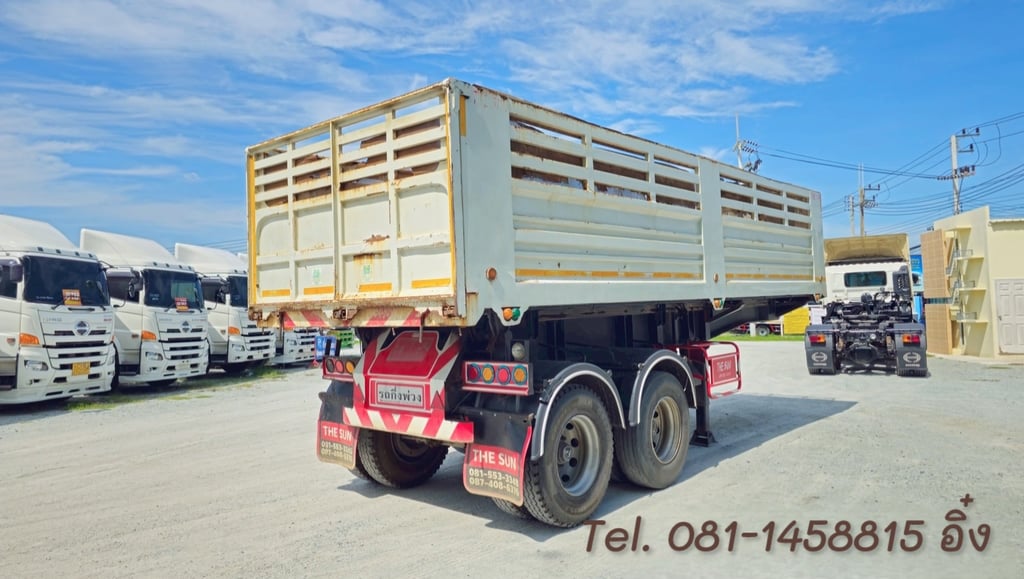 หางเซมิดั้มพ์ สองเพลา อู่เดอะซัน ปี 2566 (3395)