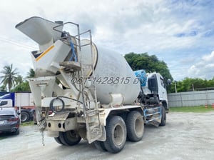 สิบล้อโม่ปูน HINO FM1A 330 แรง ปี2555 โม่ลีปแฮร์ (6785)