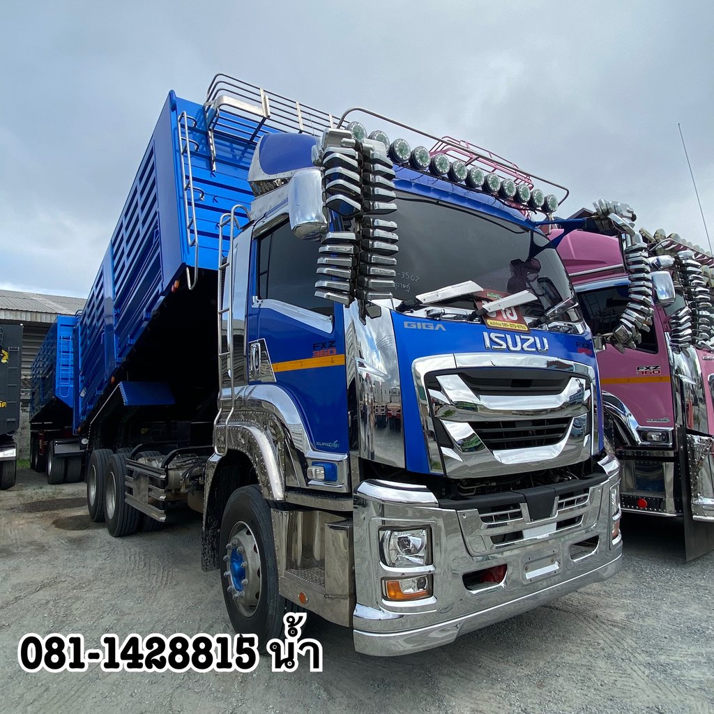 ISUZU FXZ 360แรงม้า รถบรรทุก 10ล้อ พ่วงแม่ลูก ปี2023 (3502 3088)
