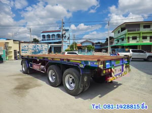 หางพ่วงพื้นเรียบ สามเพลา อู่ ซุ่นชัย ปี 2559 (2767)