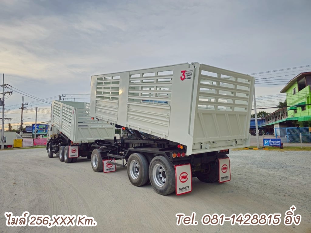 สิบล้อดั้มพ์ ISUZU FXZ 360 แรง ปี 2565 (3843,3844)