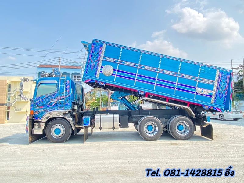 สิบล้อดั้มพ์ HINO FM2P 380 แรง ปี 2564 (2344)