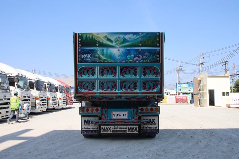 ✨สิบล้อดั้มพ์ HINO FM1A 344 แรง ปี 2567 + หางดั้มพ์ สามเพลา อู่แม็กเทรลเลอร์ ปี 2567 (5491,5492)