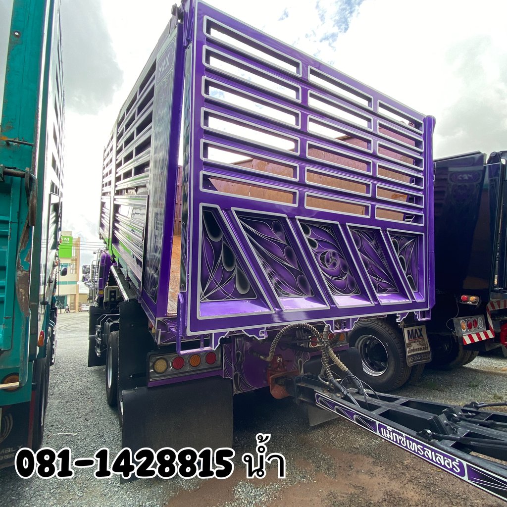 ISUZU FXZ 360แรงม้า รถบรรทุก 10ล้อ พ่วงแม่ลูก ปี2023 (9107 9108)