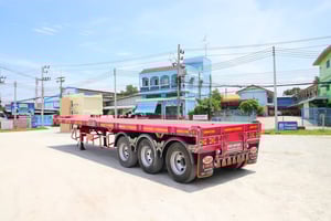 หางพื้นเรียบ สามเพลา อู่เดอะซัน ปี 2565 (0376)