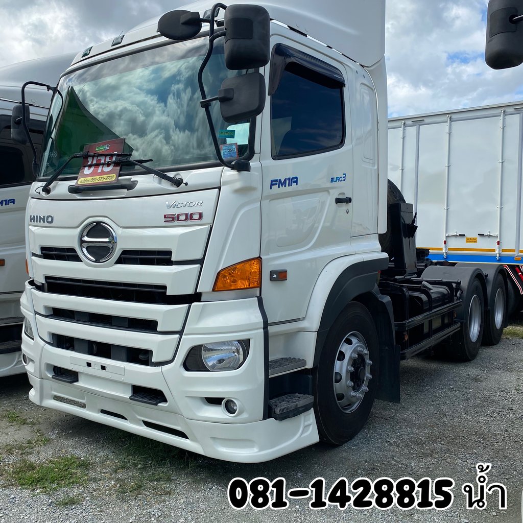 HINO FM 344แรงม้า รถบรรทุก 10ล้อ หัวลาก เฉพาะหัว ปี2021 (3668)