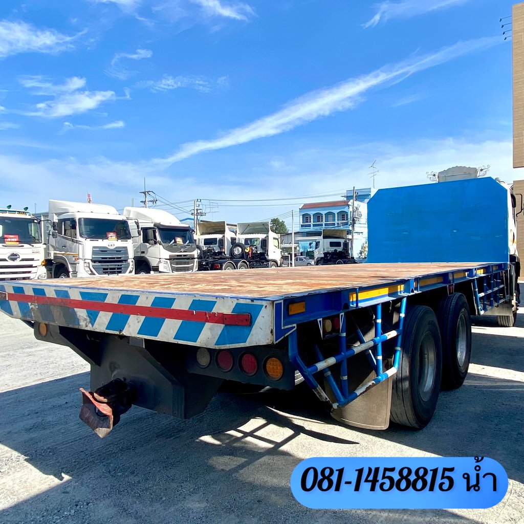 🚚 สิบล้อพื้นเรียบ ISUZU FVM 240 แรง ปี 2561 (1517)