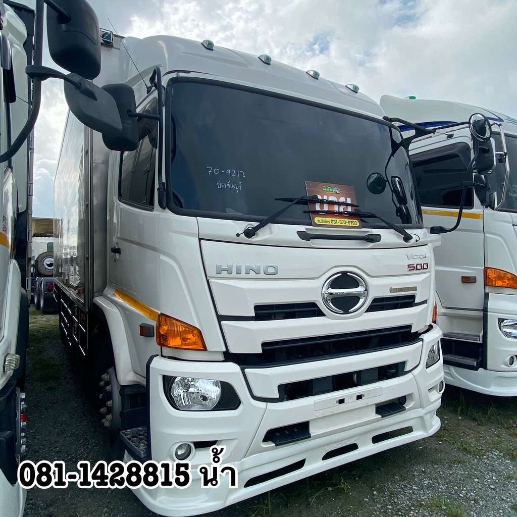 🚚 หกล้อตู้เย็น HINO FG8J 240 แรง ปี 2566 (4212) 🚚 หกล้อตู้เย็น HINO FG8J 240 แรง ปี 2566 (4212)