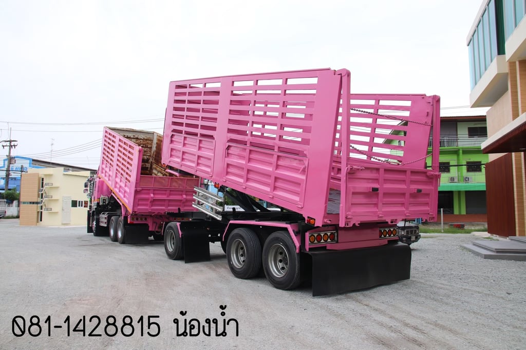 สิบล้อดั้มเกษตร ISUZU FXZ 360 แรง ปี 66 + หางดั้มพ์ สามเพลา อู่ฟีนิกซ์ ปี 2565 (1364 2110)
