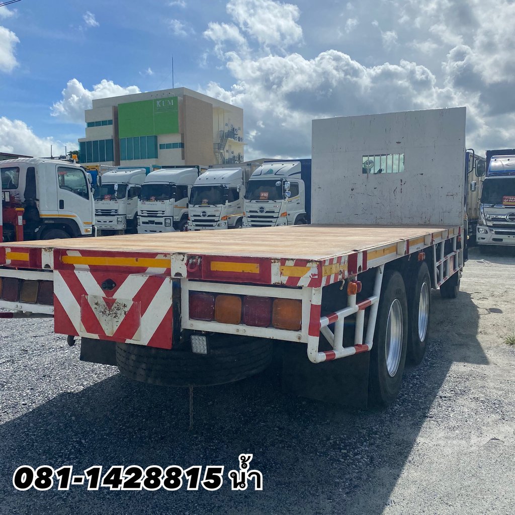 🚚 สิบล้อพื้นเรียบ ISUZU FVM 240 แรง ปี 2556 (7288)